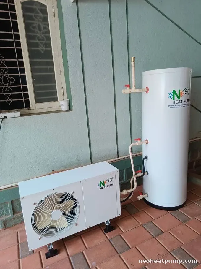 Neo heat pump installation
