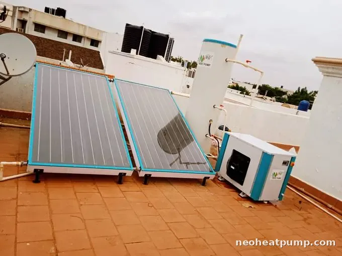 Neo heat pump installation