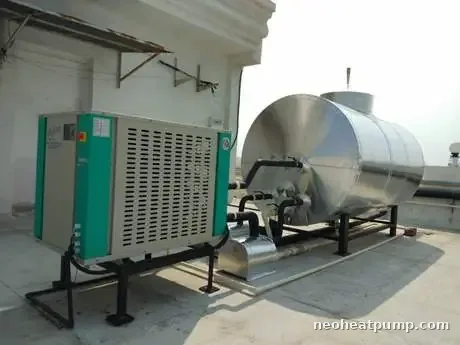 Neo commercial heat pump installation