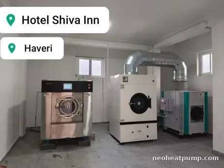 Neo heat pump tumble dryer installation